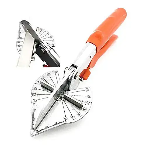 Multi Angle Miter Shear Cutter Hand Tools,45-135 Degree Adjustable Angle Scissors Trim Shears Tools