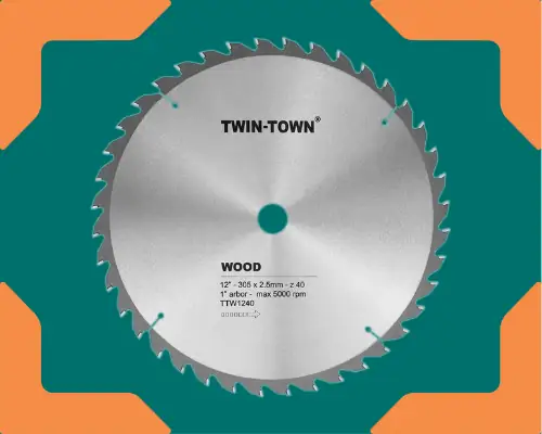 TWIN-TOWN 12-Inch Saw Blade
