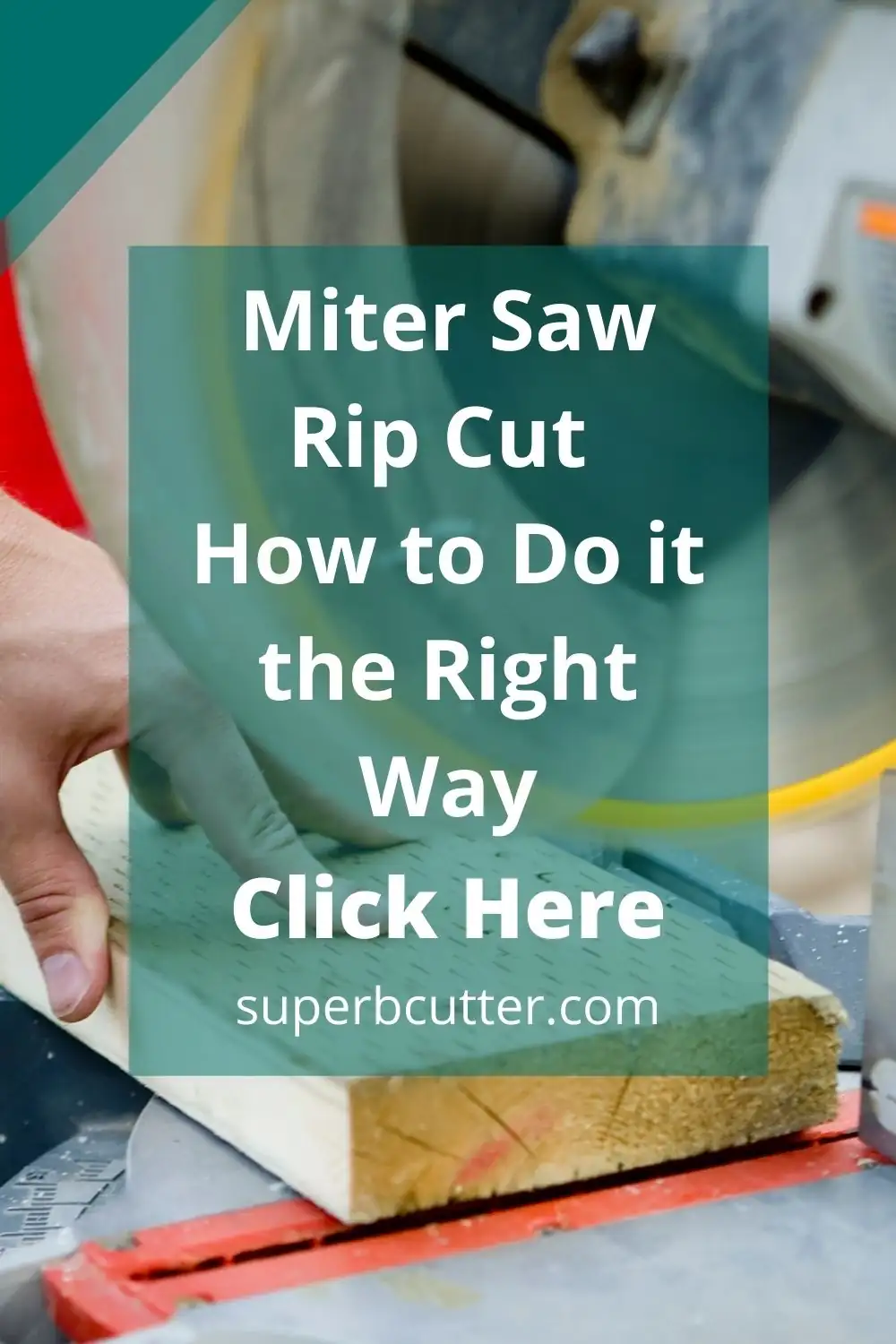 miter saw rip cut
